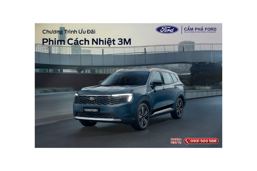 Hành Trình Mát Lành Với Phim Cách Nhiệt 3M Chính Hãng Tại Cẩm Phả Ford